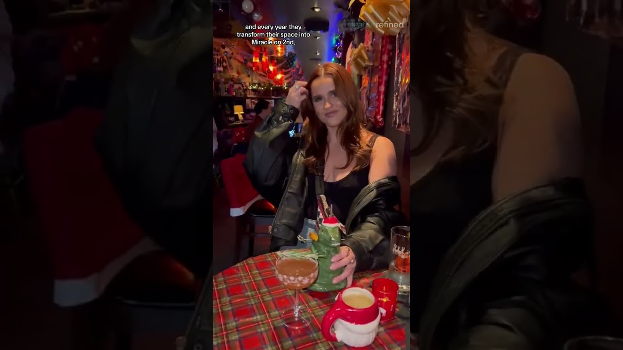 The most festive holiday pop-up bar in Seattle's Belltown neighborhood