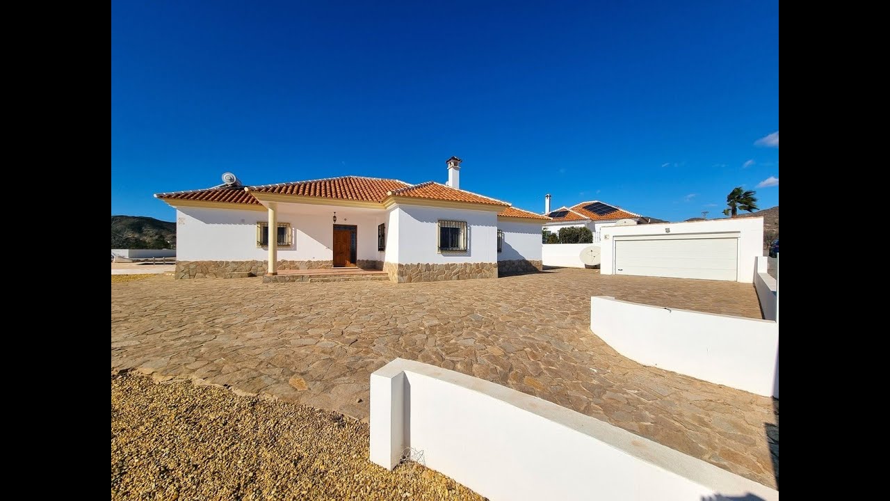Spanish Property Choice Video Property Tour - Villa A1427, Arboleas,  Almeria, Spain. 259,995€