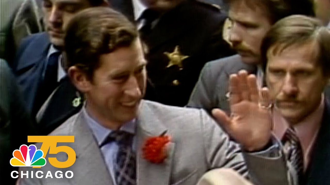 From the Archives: King Charles Visits Chicago in 1977