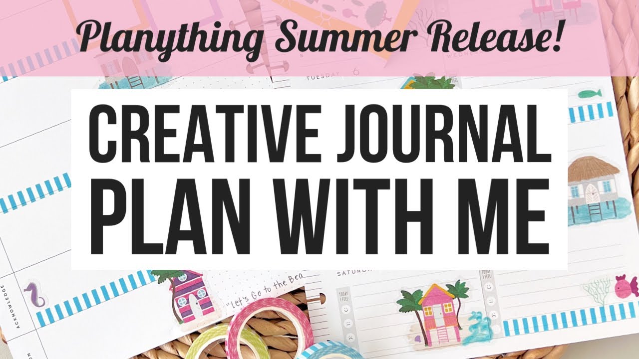 Plan With Me - Classic Happy Planner Recovery Layout + Planything Summer Flip Through! June 2023