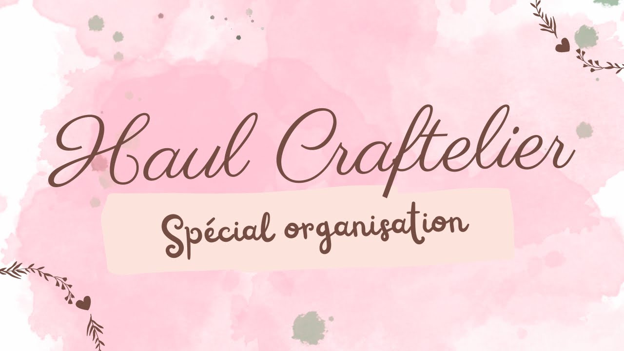 Craquage total chez Craftelier, je continue l'organisation de mon espace scrap