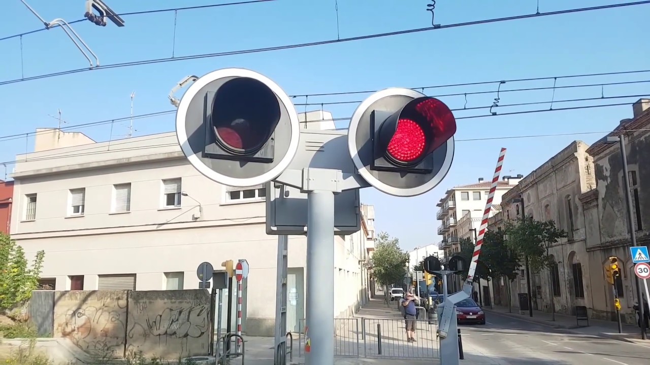 Figueres Railway Crossing, Catalonia