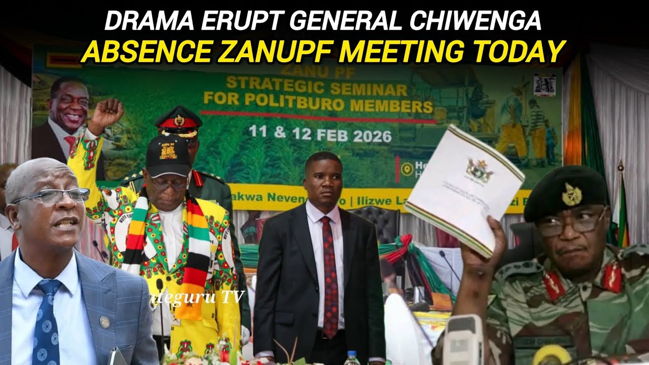 Chiwenga Skips ZANUPF Meeting Today After Being Left Out Amid Radical Electoral Shift by Mnangagwa😳