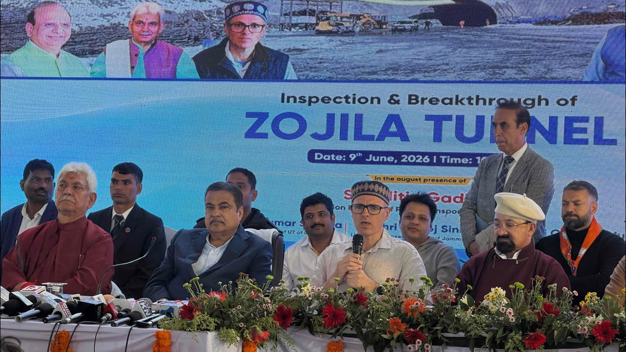 MoRTH Breakthrough Asias longest tunnel Zojilla