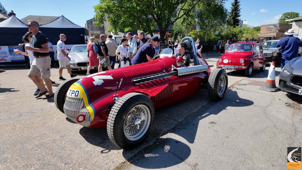 Brooklands Italian Day 2025. Test Hill