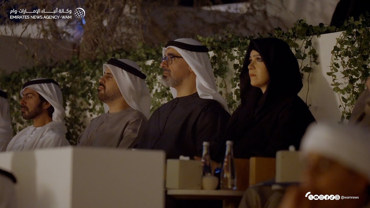 خالد بن محمد بن زايد يشهد حفل الافتتاح الرسمي لمتحف التاريخ الطبيعي في أبوظبي