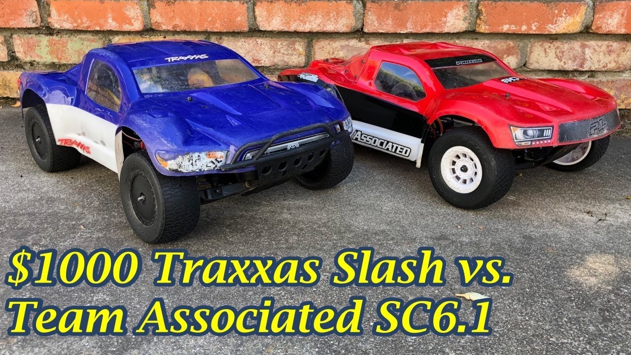 $1000 Traxxas Slash vs. Team Associated SC6.1