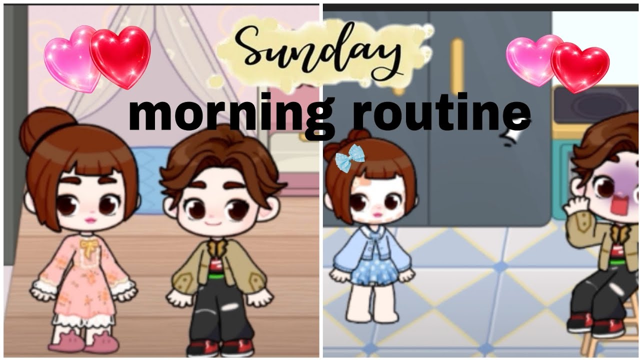 🎀Sunday morning routine neha family 🎀//ASMR //game world life story //avathar world/neha family