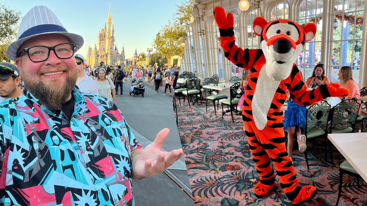 Disney’s Magic Kingdom | Crystal Palace Character Dining & Meeting Cast Members | Disney Parks