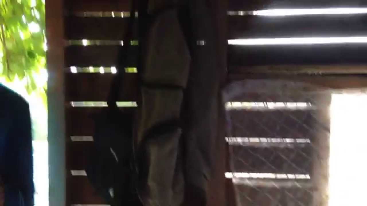 Pr&eacute;sentation de notre cabane de chasse.