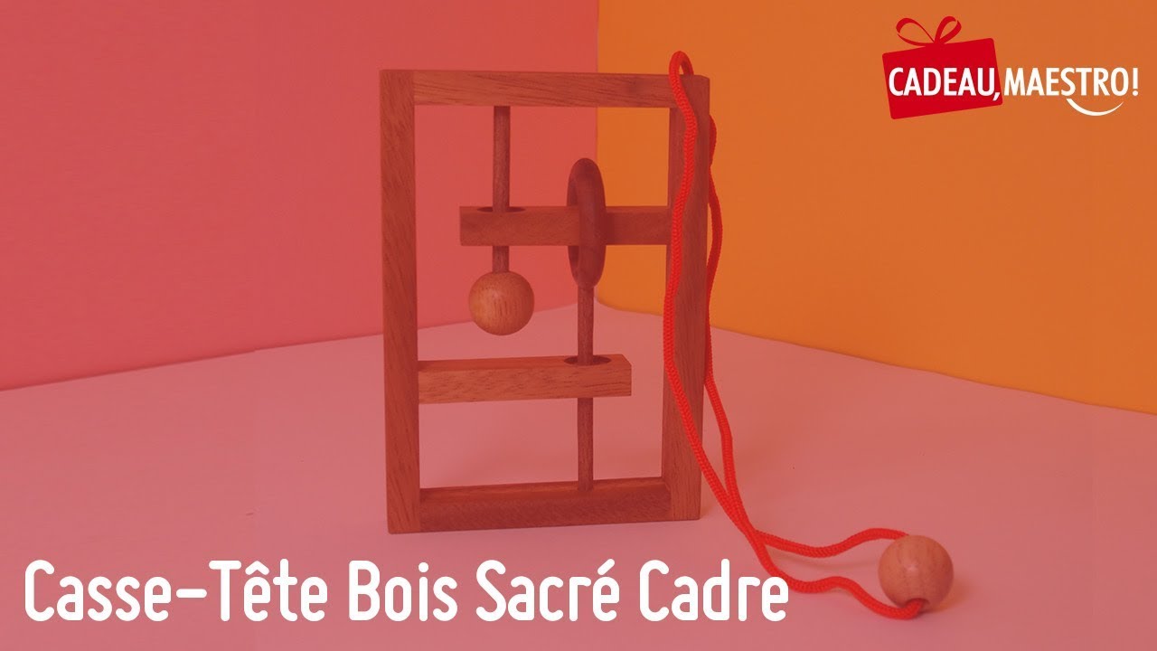 [SPOIL] La solution du Casse Tête Bois Sacré Cadre  - CadoMaestro