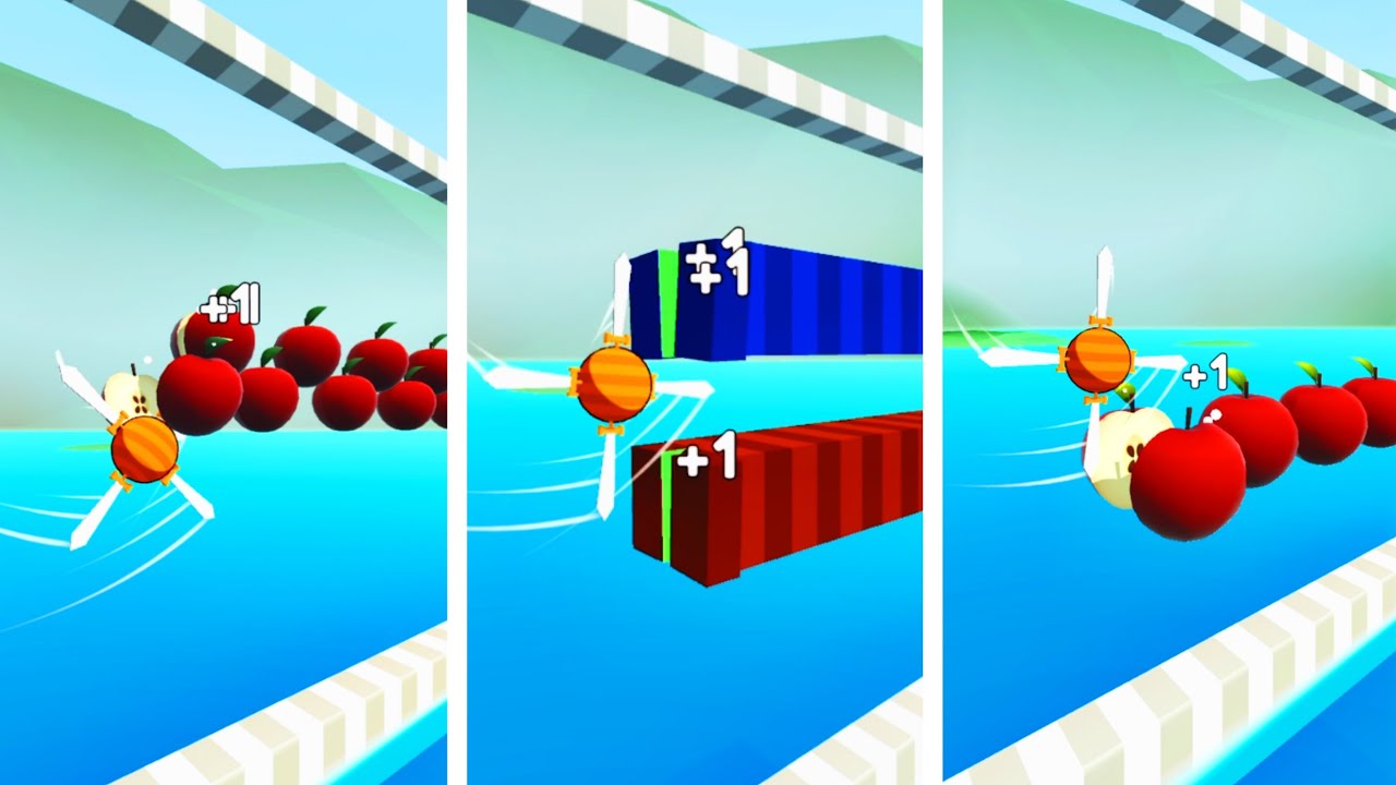 Swing Slice : Very Satisfying And Relaxing ASMR Slicing Game