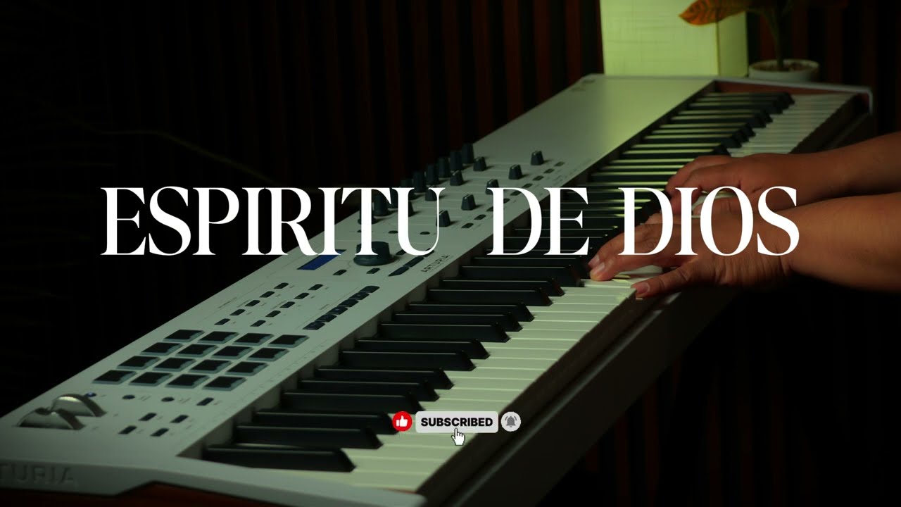 PIANO INSTRUMENTAL PARA ORAR - ESPIRITU DE DIOS - FONDO MUSICAL