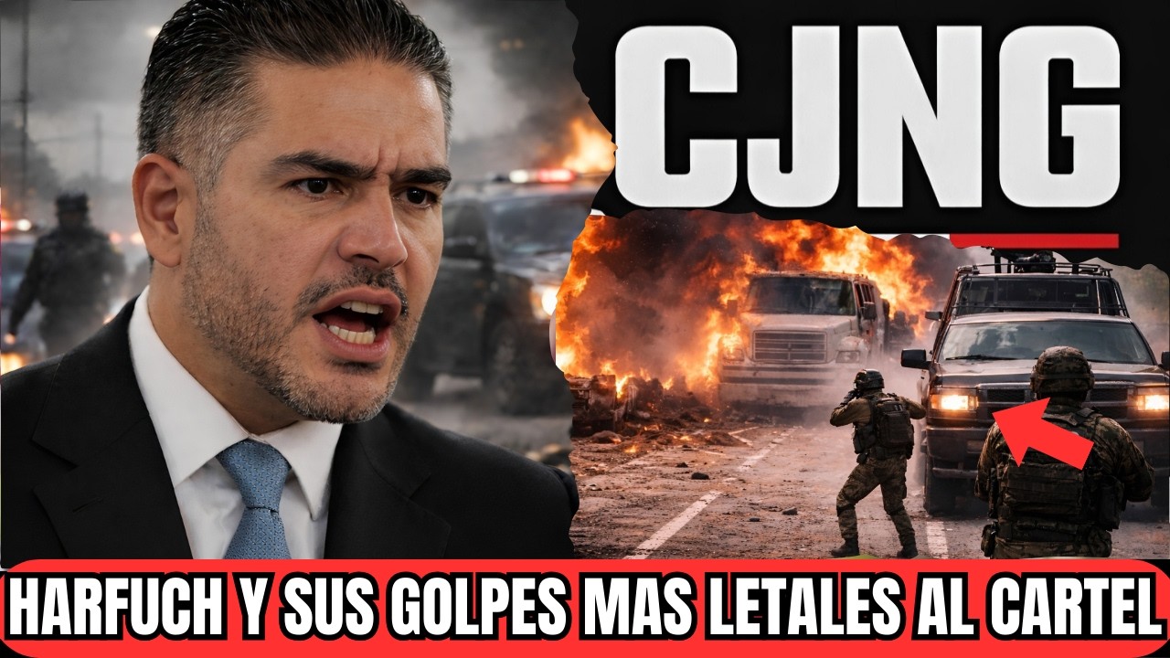 HARFUCH: Y SUS GOLPES MAS DEVASTADORES AL CARTEL...Y POR QUE INTENTARON M4TARLO...LA VERDAD A QUI...