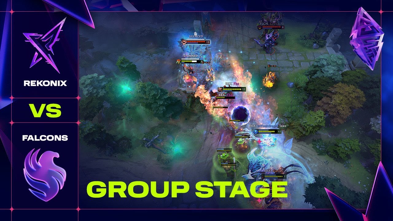 FALCONS vs REKONIX - Official Highlights - BLAST Slam VI Dota 2