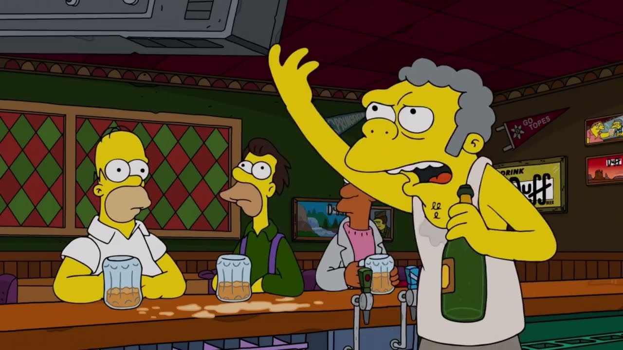 The Death of Larry at Moe's Tavern