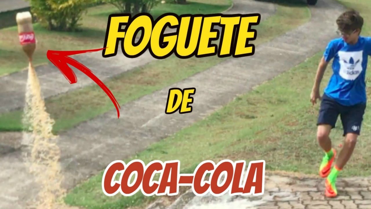 FOGUETE DE COCA COLA E MENTOS  (Coke Mentos Rocket ) - RICK SANTINA