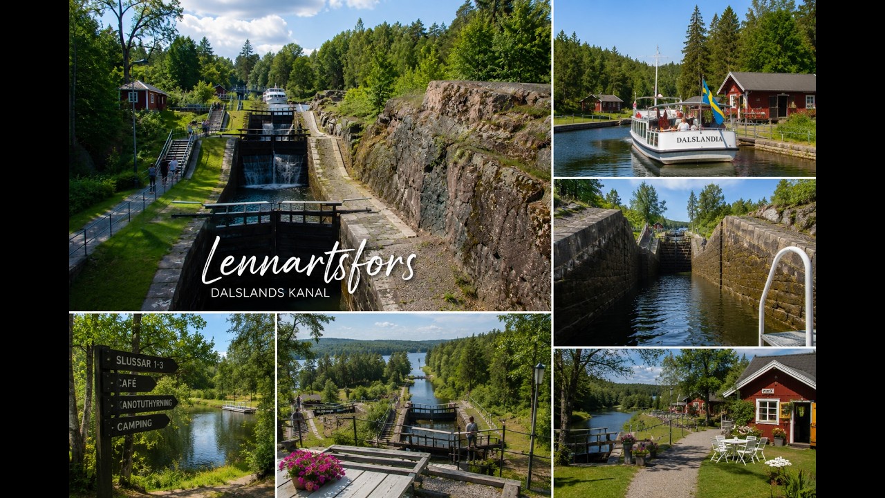 Lennartsfors, en liten perle ved Dalslands kanal