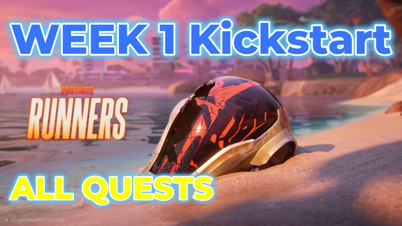 How to EASILY complete the Week 1 Kickstart Quests: Chapter 7 Season Chapter 3 #fortnite