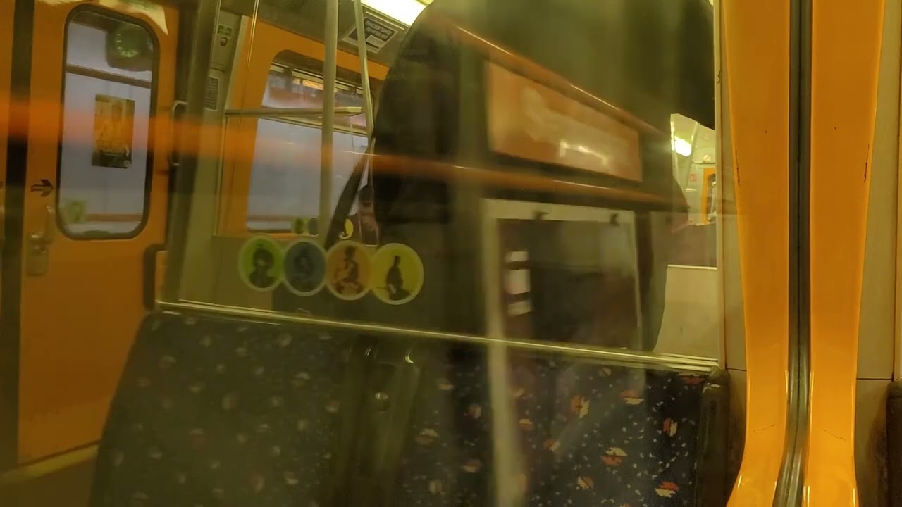 U3 Mitfahrt Erdberg nach Westbahnhof (U-Bahn Wien SGP Typ U2; Umbau aus Type U)(10.10.2023)