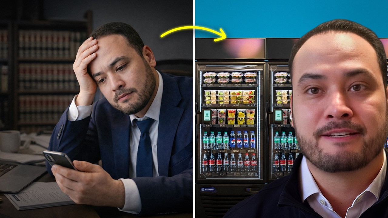 How He Left Corporate Law to Build $7K/Month in Vending Revenue