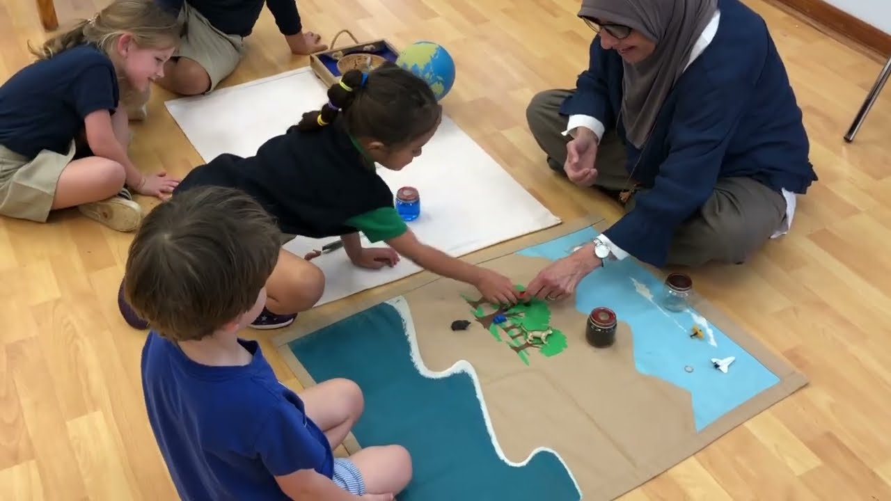 Montessori Education Week - Land, Air and Water Classification