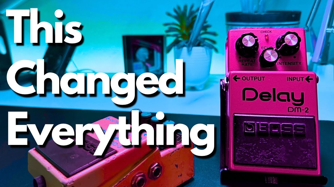 The Boss DM- 2 Analog Delay Started a Guitar Pedal Revolution!