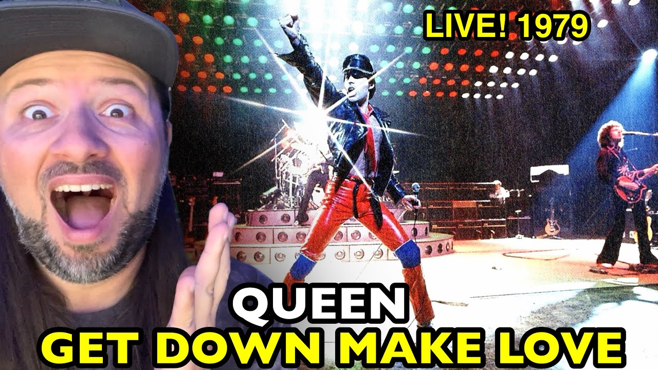 QUEEN Get Down Make Love LIVE 1979 HAMMERSMITH ODEON | REACTION