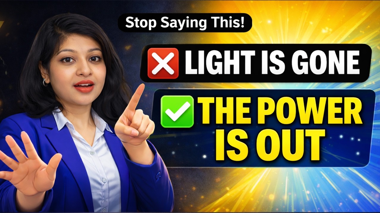 How to Say “Power Cut” in English (Correct Phrases!)