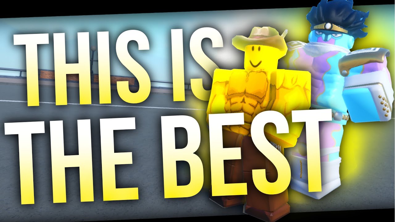 The BEST JoJo Game On Roblox..
