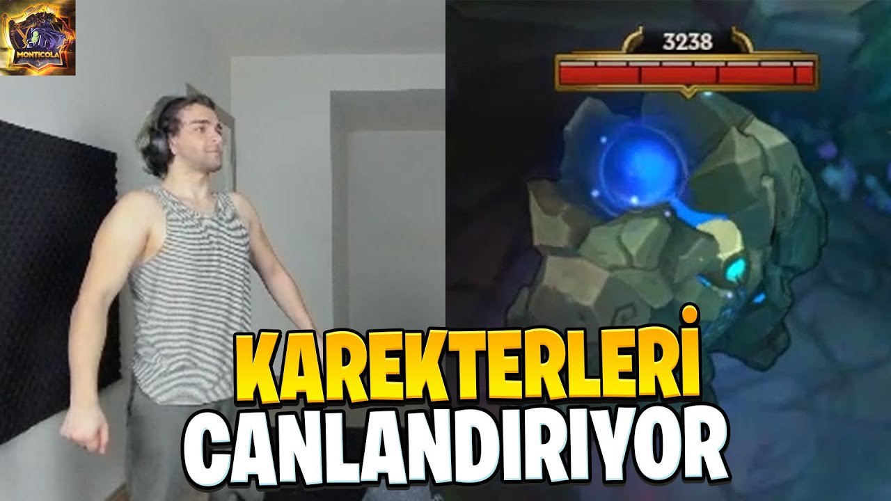 EBONİVON LOL KAREKTERLERİNİ CANLANDIRIYOR @Ebonivon
