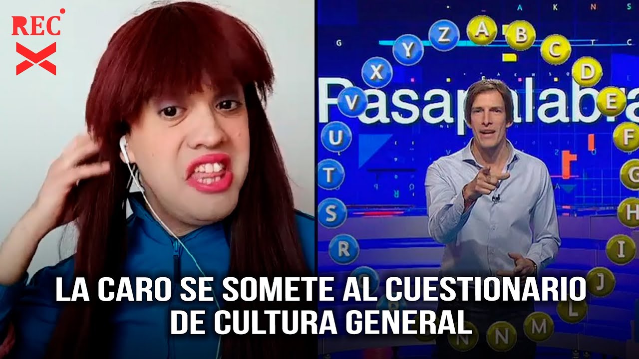 Humor con Fabian Sigot: La Caro se somete al cuestionario de cultura general.