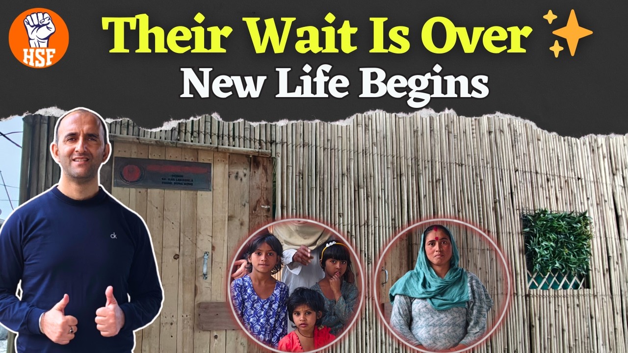 A New Beginning for Sarwandas Family 🏠 | Bamboo House Delivered | Hindu Samman Foundation