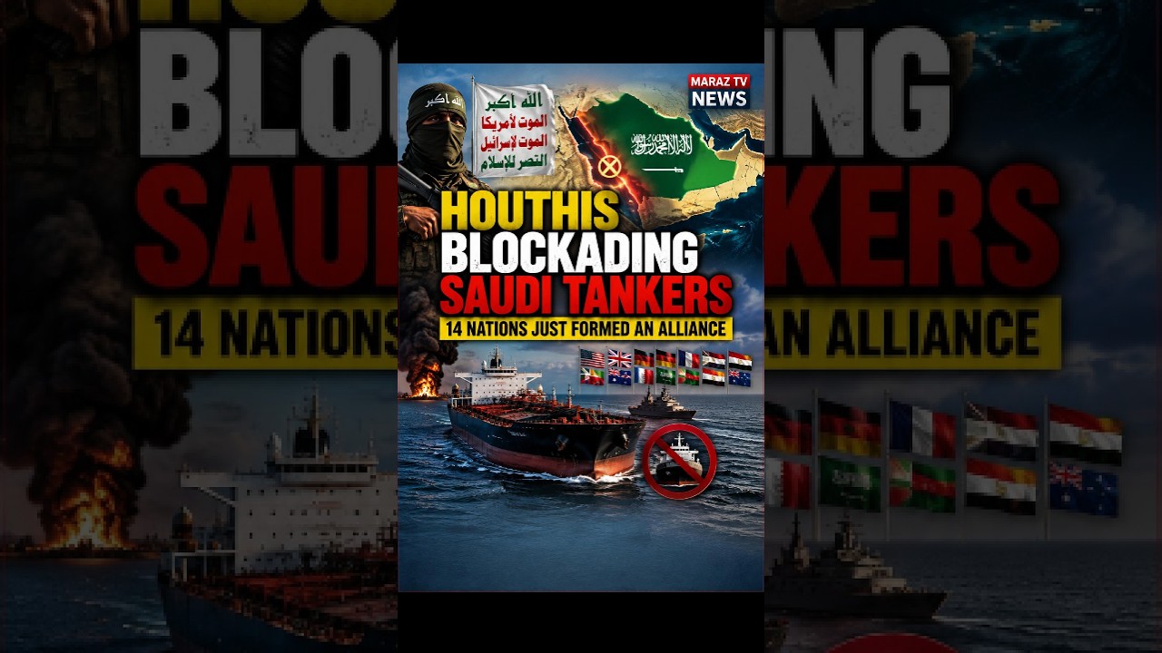 The Houthis Are Now Blockading Saudi Arabia's Red Sea Tankers. 14 Nations Just Formed an Alliance