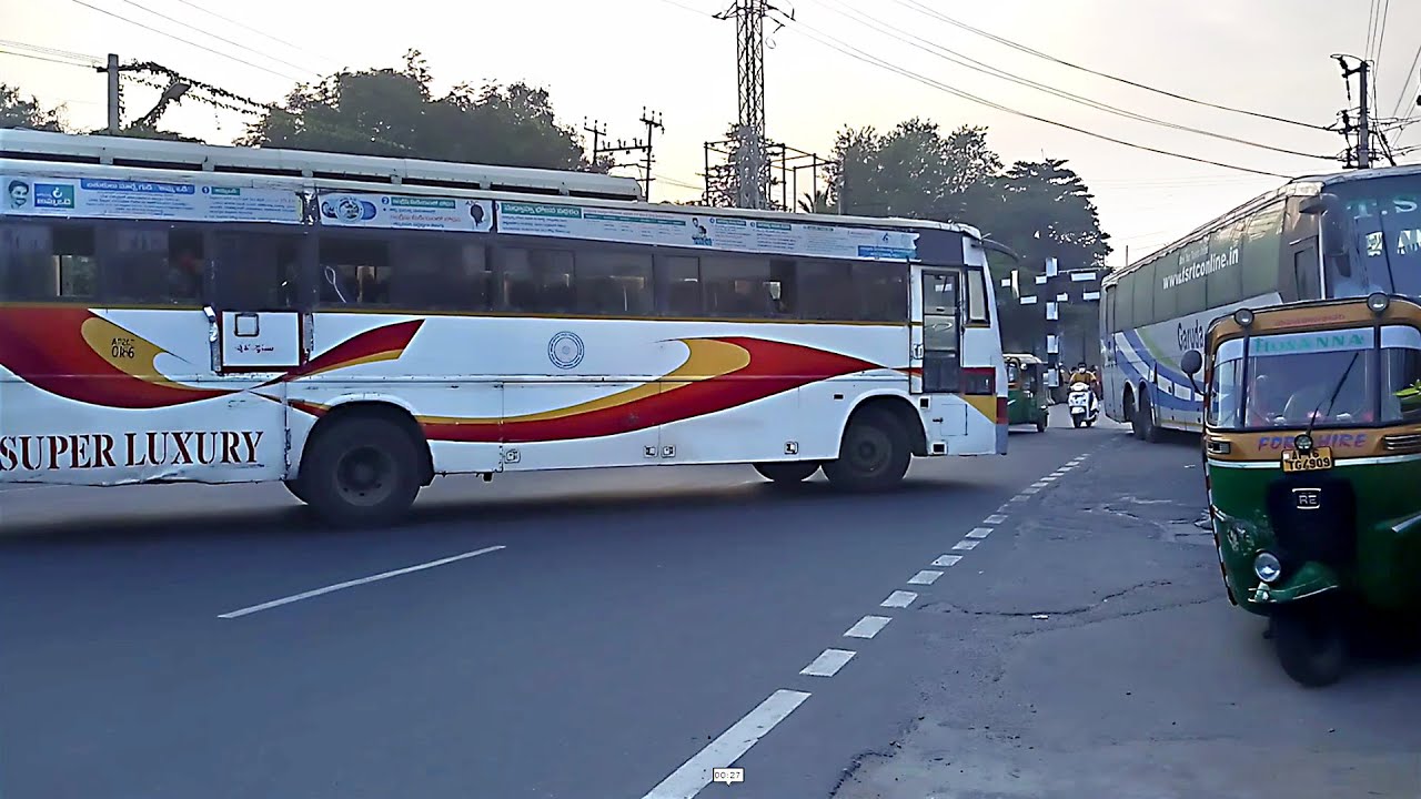 [13 in 1] AP Buses & TS Buses Arriving PNBS Bus Stand in Vijayawada