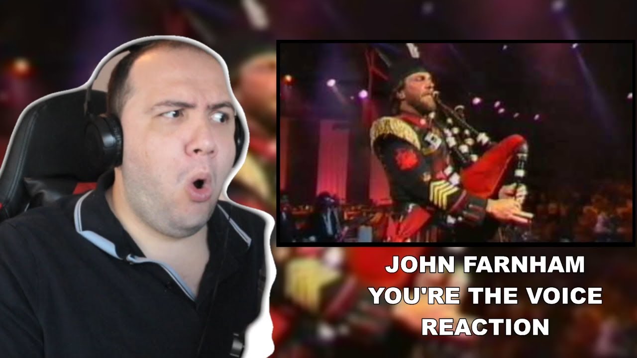 John Farnham & Melbourne Symphony Orchestra - You're the voice - TEACHER PAUL REACTS