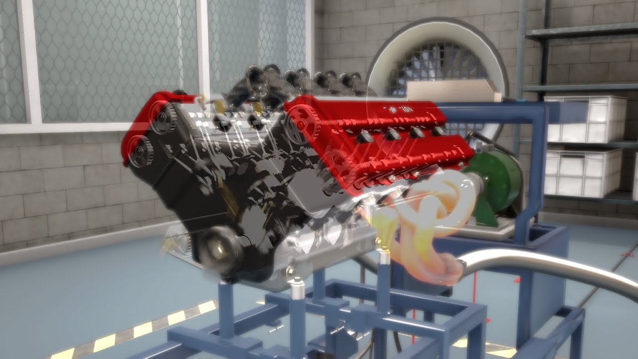 Flatplane V8 sound test for Automation