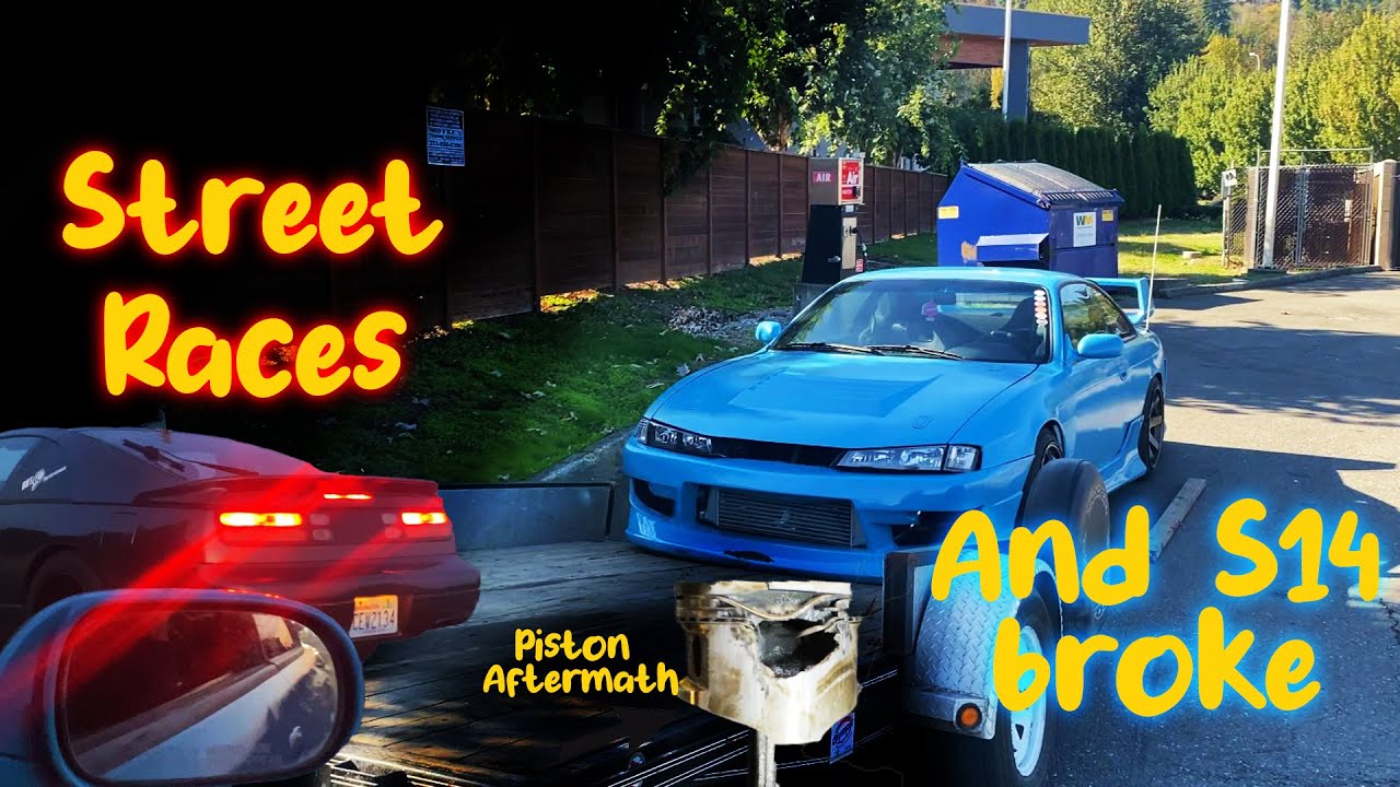 S14 Couldn't Handle the Boost - Street Racing