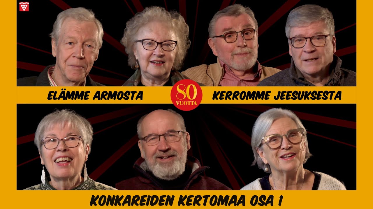 Elämme armosta, kerromme Jeesuksesta - KRS:n konkareiden kertomaa osa 1.