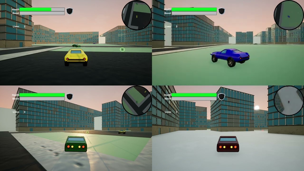 UE5 Vehicular Slaughter Game - More Maps! More Cars! More Menu Tweaks!