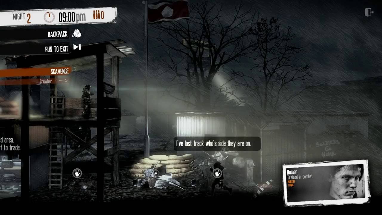 Military Outpost (Single Night Clear) - Roman (Start with Crowbar)