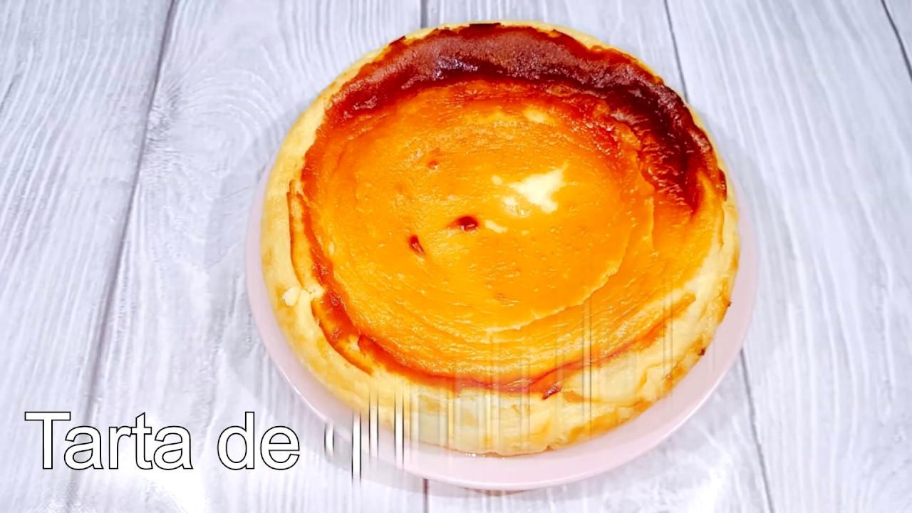 Tarta de queso de la Viña con Monsieur Cuisine Plus