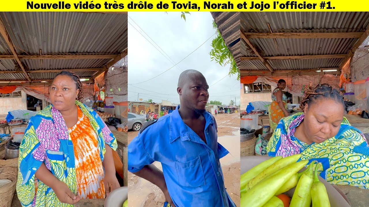 Ep1. TOVIA - NORAH - JOJO L'OFFICIER || NOUVELLES VIDÉO TRÈS DRÔLES 😂😂#comédie #comédietogolais