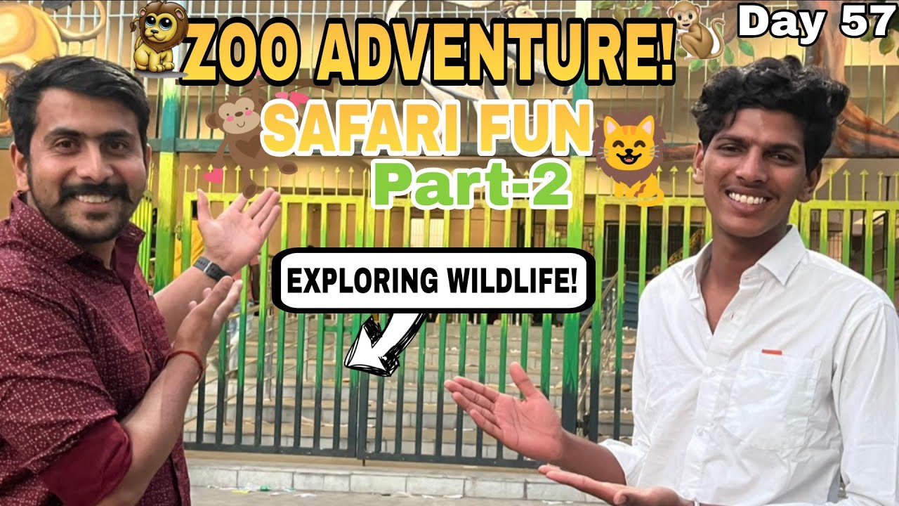 Day 57: ZOO Me Ye Kya Dekh Liya?😱Bhabhi ji ka Face Reveal Part-2 Khatarnak Janwar🦁|| Panwar Vlogs ||