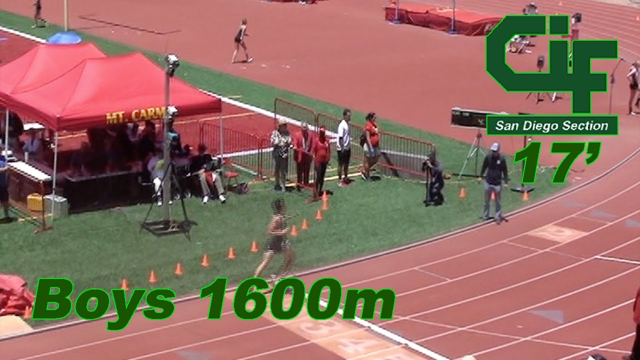 17' CIF SD T&F Finals-Boys 1600m