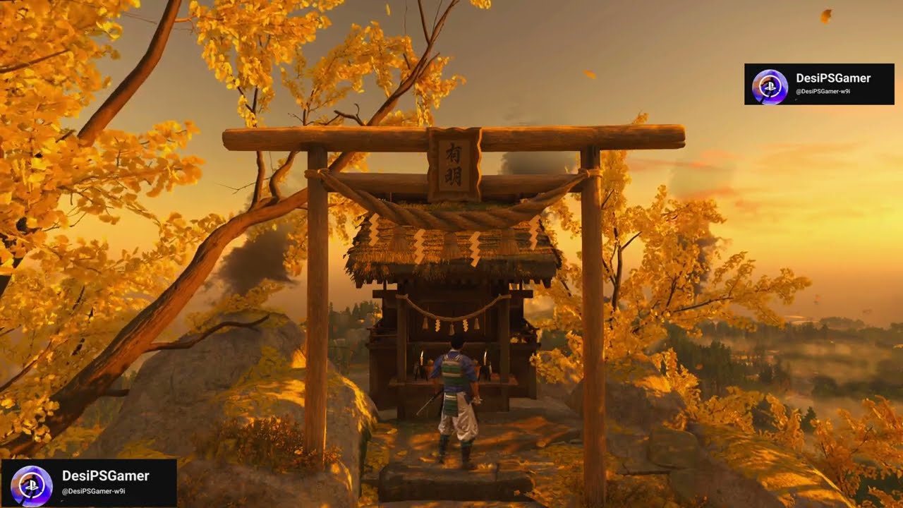 The Golden Summit Shrine - Ghost of Tsushima