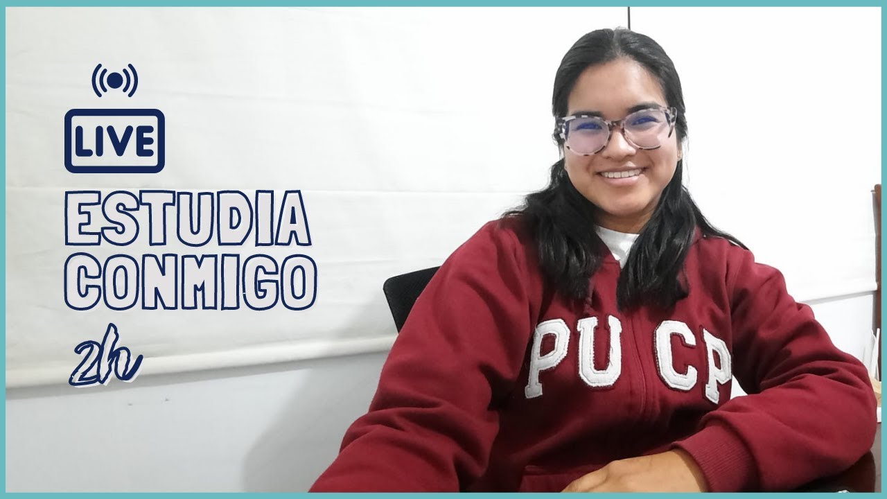 Estudia conmigo 2h - En Vivo/ RubibiVlogs