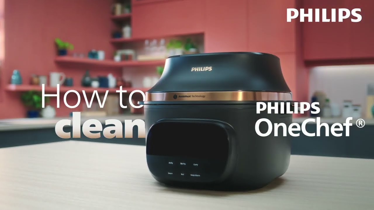Как чистить Philips OneChef | Простое руководство по чистке и уходу | Любая посуда, OneChef®