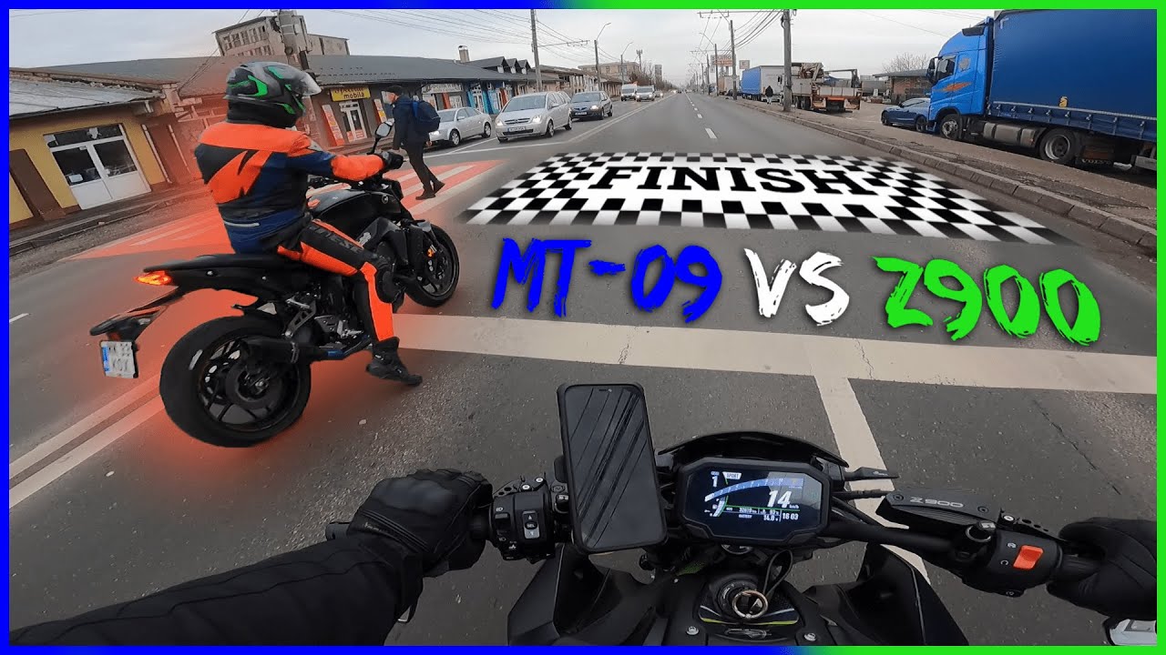 #91 MT-09 VS Z900?! 💥 VREME PERFECTA DE MOTOARE!