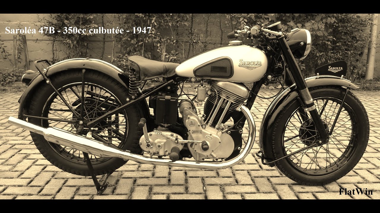 For sale / à vendre / te  koop - Saroléa 47B - 350cc culbutée - 1947